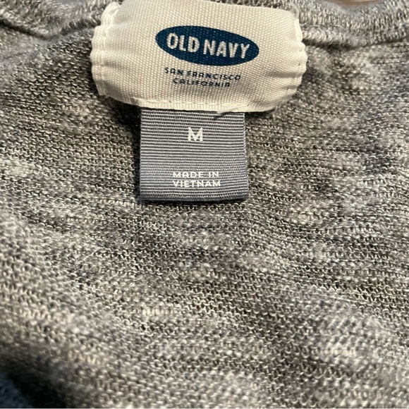 ⭐️4 for $10⭐️Heathered Grey Light Sweater.  Oversized V Neck Sweater. - Picture 7 of 9